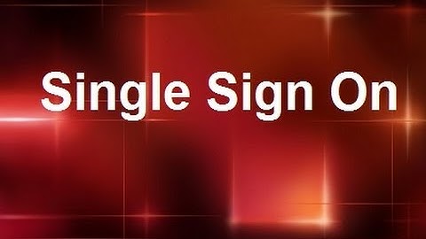 MicroStrategy - Single Sign On - Online Training Video by MicroRooster