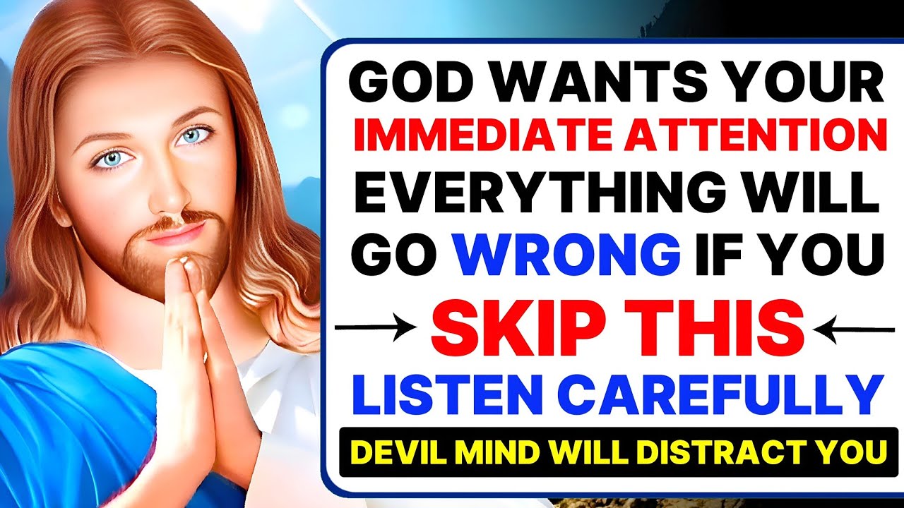 🛑JESUS IS WARNING YOU OF A SERIOUS UPCOMING PROBLEM.... । God message । #jesus #godmessage #god #loa