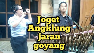 Joget Jaran goyang - pengamen angklung keliling kampung banyu urip