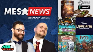 Mesa News #56 -  Vem pro Brasil: Arnak Big Box, Lorcana, e Puerto Rico Special Edition (13/03/25)