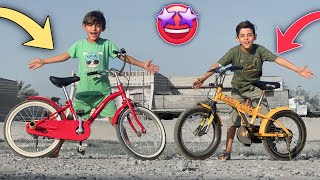 بمناسبة نجاحهم في المدرسة شتريتلهم 🚴 بيسكلات 😍