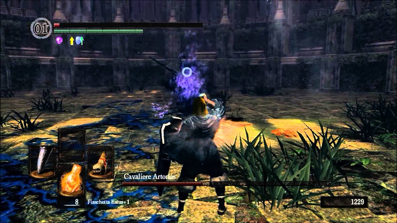 Dark Souls Fist Weapon Challenge - Dragon Fist Maou Vs Abyss Artorias - Shoryuken Ending- Ng ++++