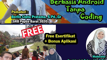 Pembuatan Media Pembelajaran Berbasis Android Tanpa Coding