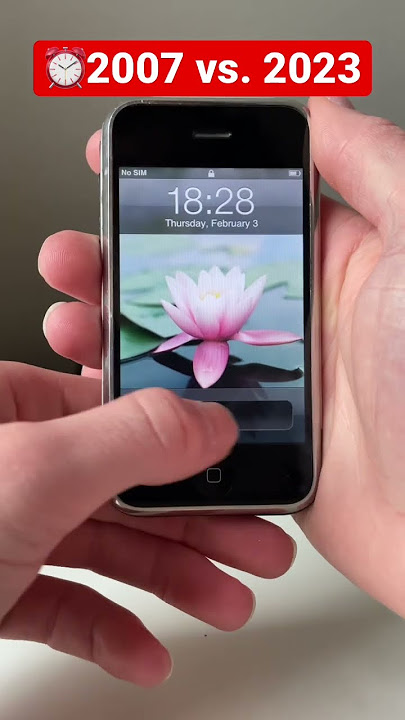 ⏰🤩First iPhone Ever #iphone #ios16 #ios