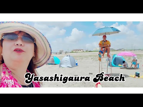 Exploring the beautiful coastal scenery of Yasashigaura Beach