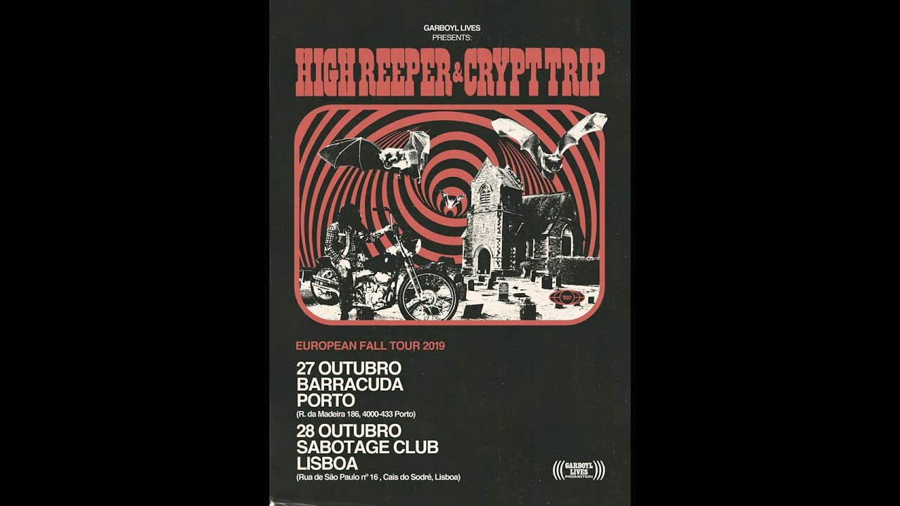 Crypt Trip - Wordshot (28-10-2019, Sabotage Club, Lisboa)