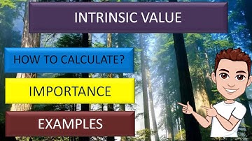 Intrinsic Value full details in Tamil Language #Intrinsicvalue