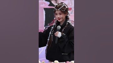 Cúc Tịnh Y tại buổi đóng máy phim "Nguyệt Lân Ỷ Kỷ". #jujingyi