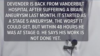 Sheffield Mayor Bryan Van Devender is back from Vanderbilt Hospital