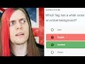 English guy takes English citizenship test