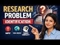 ✍️Not Every Topic Is a Problem: The Art of Research Problem Identification📝