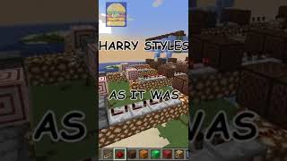 As It Was by Harry Styles [Minecraft Note Block Cover]