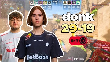 DONK 29-19 w/Magnojez EU FACEIT POV (Mirage) | 3829 ELO