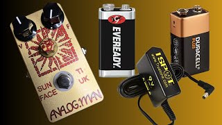 Do Batteries Make a Difference in a Germanium Fuzzface - Sunface?