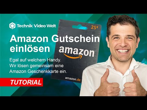 Amazon Gutschein einlösen Handy ? Anleitung 2022