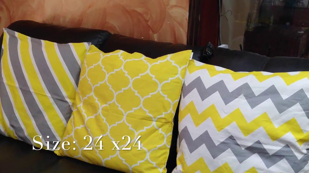 Cushion Covers To Brighten Up Your Space Purchased In Amazon Big