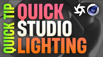 Quick Tip: Making Studio Lighting Simple in Cinema 4D and Octane