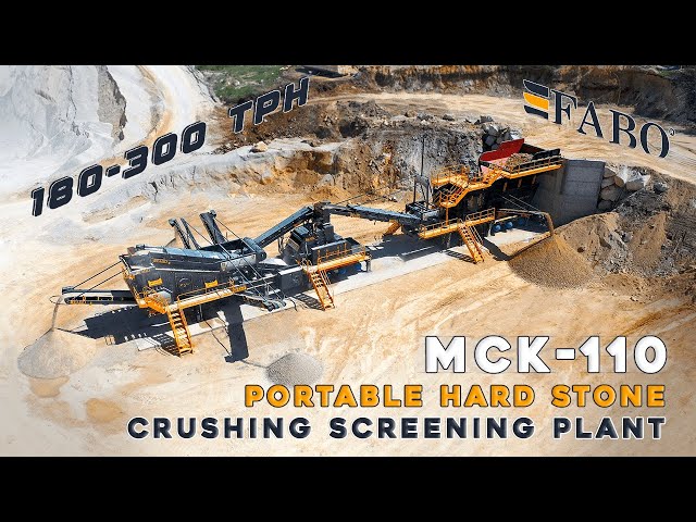 Mobile Hard Stone Crushing & Screening Plants