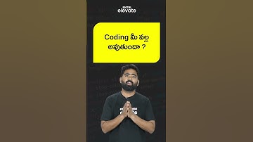 Coding is for everyone | Become Software engineer with Entri Elevate Telugu #shorts