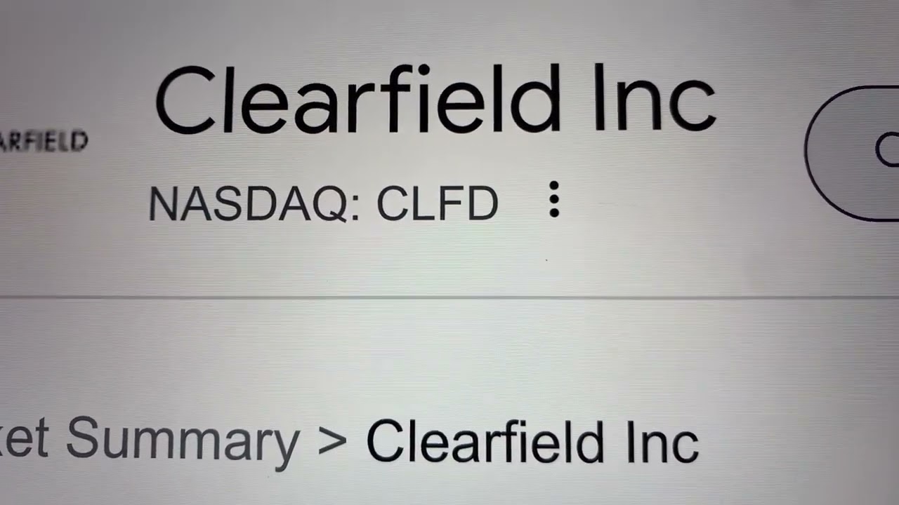 🔴 Clearfield Inc. CLFD Stock Trading Facts 🔴