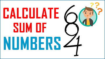 Calculate The Total Sum of Numbers! 684 Number Puzzle- How Many Numbers Can You See?