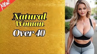 Embracing Natural Beauty A Woman's Fashion Journey #naturalwoman #over50fashion
