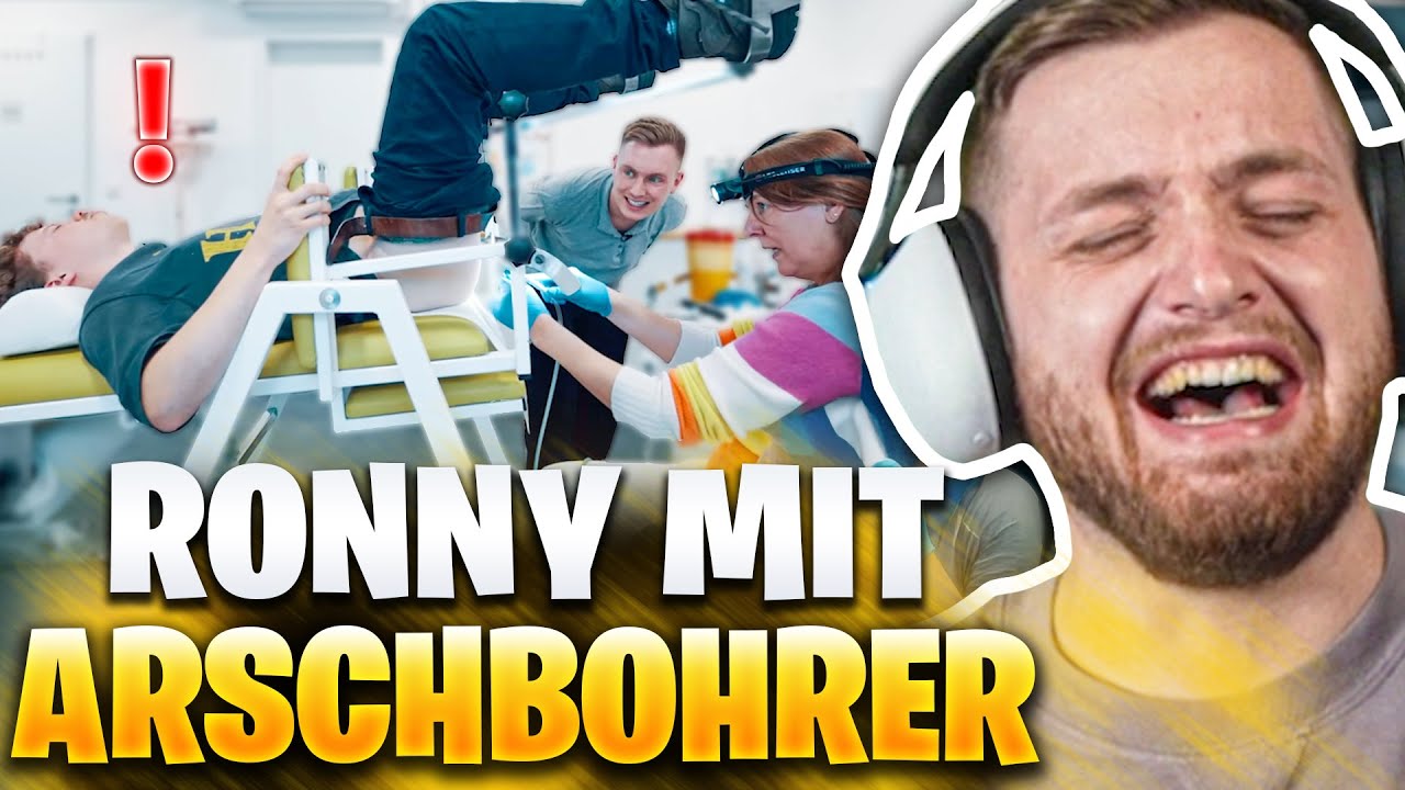 😂😱RONNY lässt seinen AR*SCH von Tomatolix UNTERSUCHEN! - Unfassbar GEILES VIDEO  | Trymacs