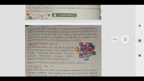 Medium-English  class - 5 Subject   - Computer. Lesson - 3- Software Part. 3