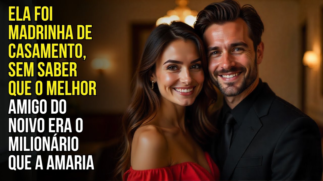 Ela foi madrinha de casamento, sem saber que o melhor amigo do noivo era o milionário que a amaria