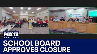 Marysville School Board approves closure, reconfiguration motion | FOX 13 Seattle
