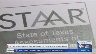STAAR test written responses to be graded by computer