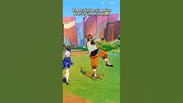 Genshin Impact These Natlan Enemies Are So Unserious