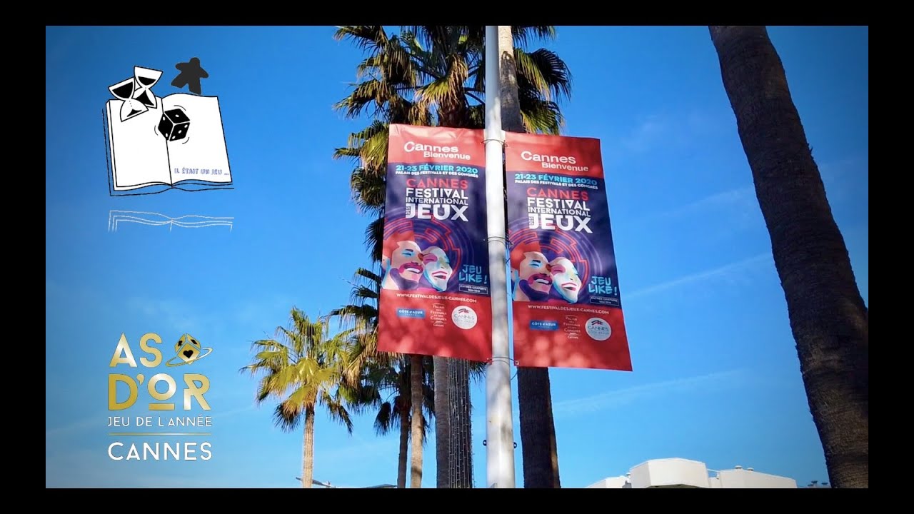 FIJ (Festival international Jeux)Cannes 2020 et cérémonie As d’or 2020