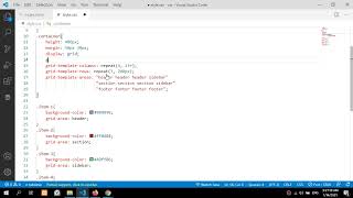 Full CSS 52 dars  Grid template Update