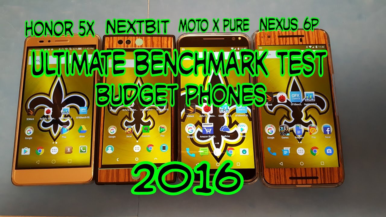 Nexus 6p | Nextbit Robin | Moto X Pure | Honor 5X: Ultimate Benchmark Test | 2016 Budget Phones