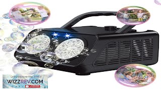 Famous Automatic Bubble Machine Upgrade Bubble Blower with 2 Fans 20000+ Bubbles Per Wealth
