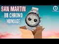 San Martin BB Chrono Homage | Unboxing and first impressions | SN052-G