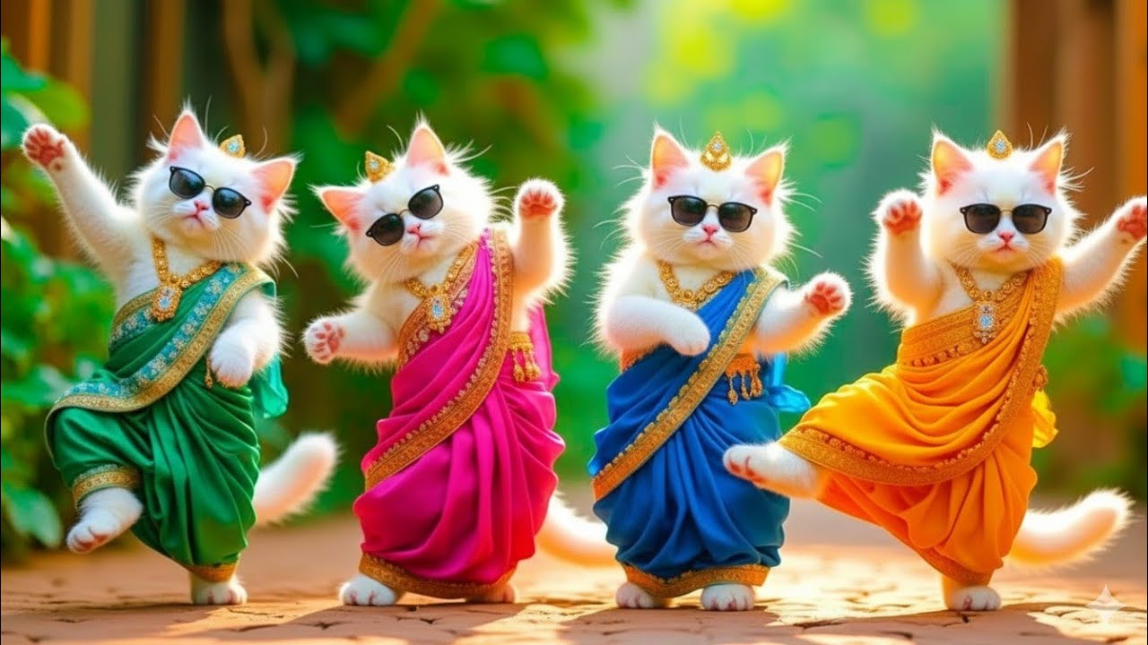 Cat Dancing Video😻😍 