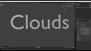 Blender addon cloud generator!!