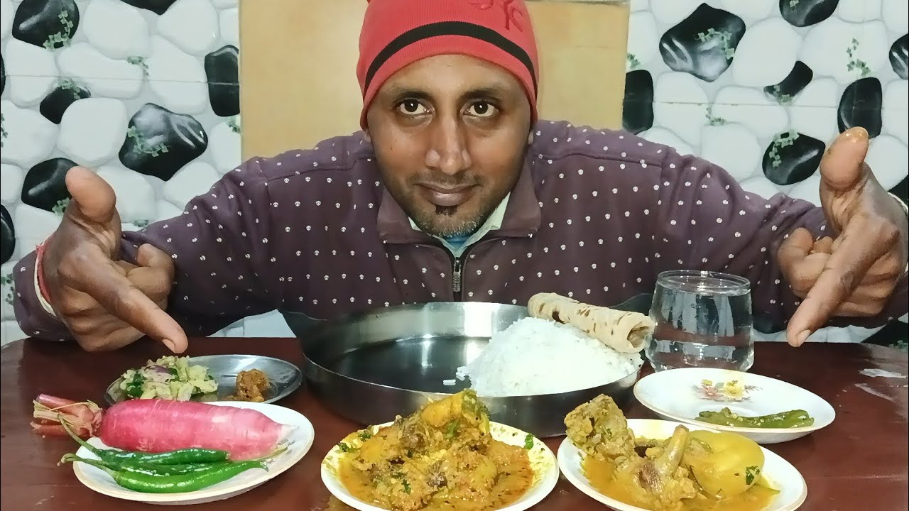 Spicy fish curry & chicken curry with rice and roti 😋|| new year first vlog 2026 🙏|| 