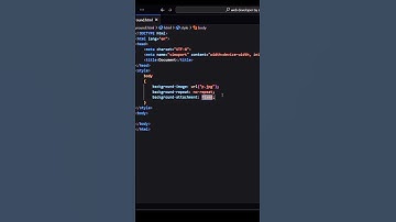 How to Add Background Image in HTML/CSS #shorts #coding #computerskills #css