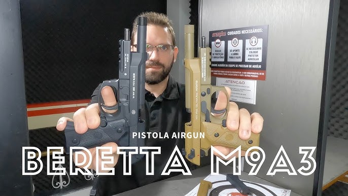Pistola Beretta M84FS Combo Blowback Full Metal CO2 de Postas