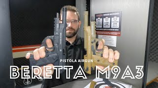 Pistola Airgun Beretta M9A3 TAN Blowback Co2 4,5mm