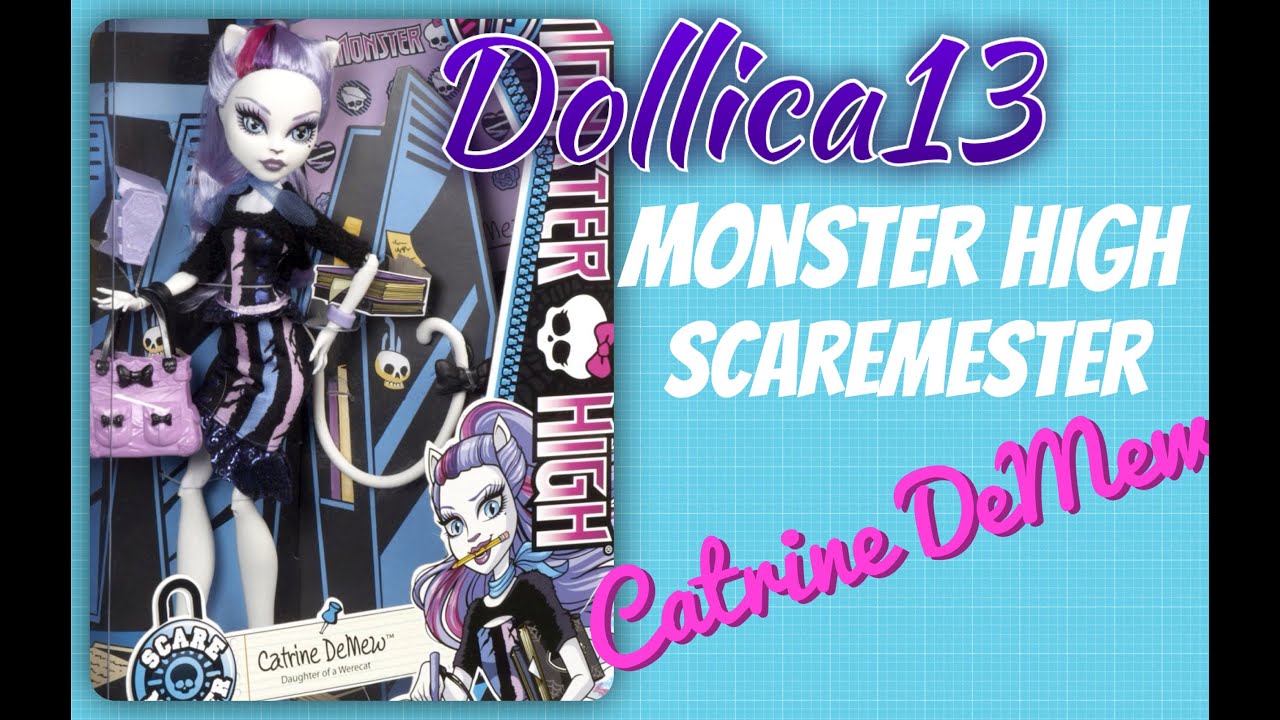 Monster High Scaremester Catrine DeMew review
