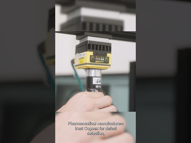 Protecting consumer safety with Cognex defect detection in the #pharmaceutical industry