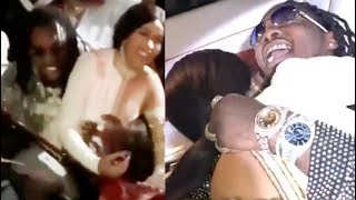 Cardi B buys her fiance Offset a Rolls Royce Wraith. Offset cries &quot;I love you Cardi!&quot;