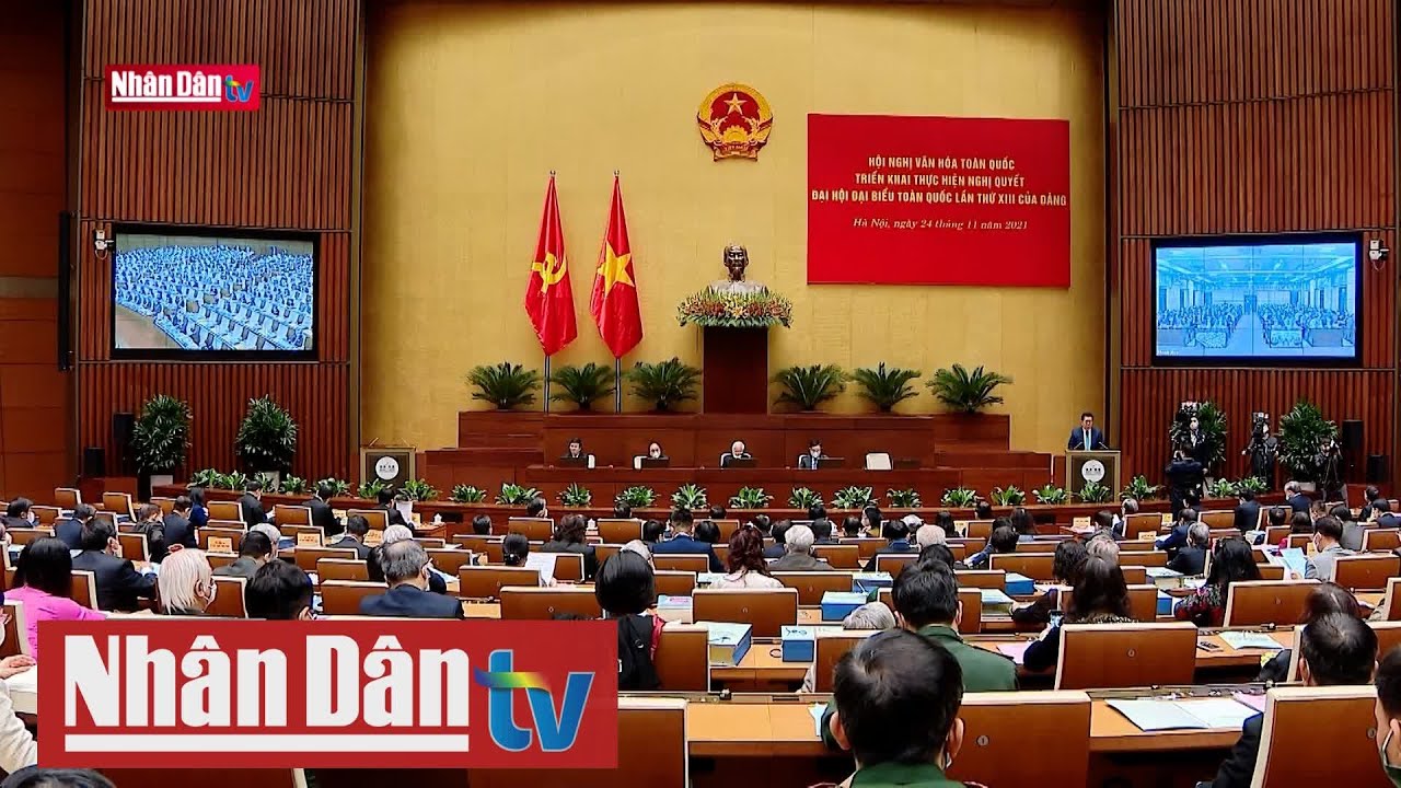 Hội nghị Văn hóa toàn quốc triển khai Nghị quyết Đại... - youtube