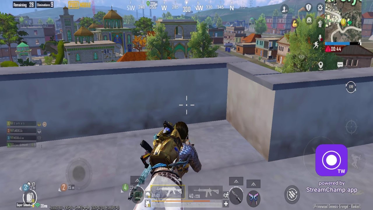 20 February 2026 Friday Pubg Live | Zakai Gaming