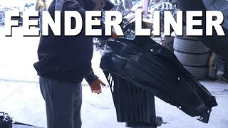 Fender Liner Removal - 2019 Subaru Forester