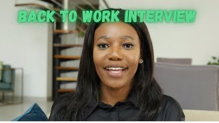Have you ever done a Back to work interview after leave?